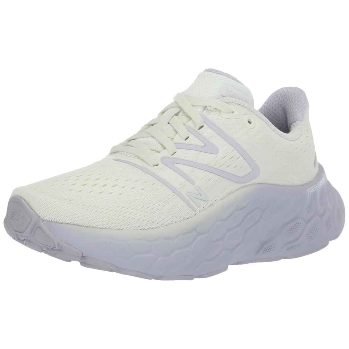 New Balance Women`s WMORV4 Running Shoe Sea Salt/grey Violet 11 Wide - Beige