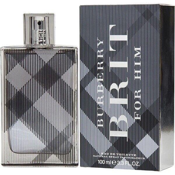 Burberry Brit by Burberry For Men Eau de Toilette Spray 3.4 oz