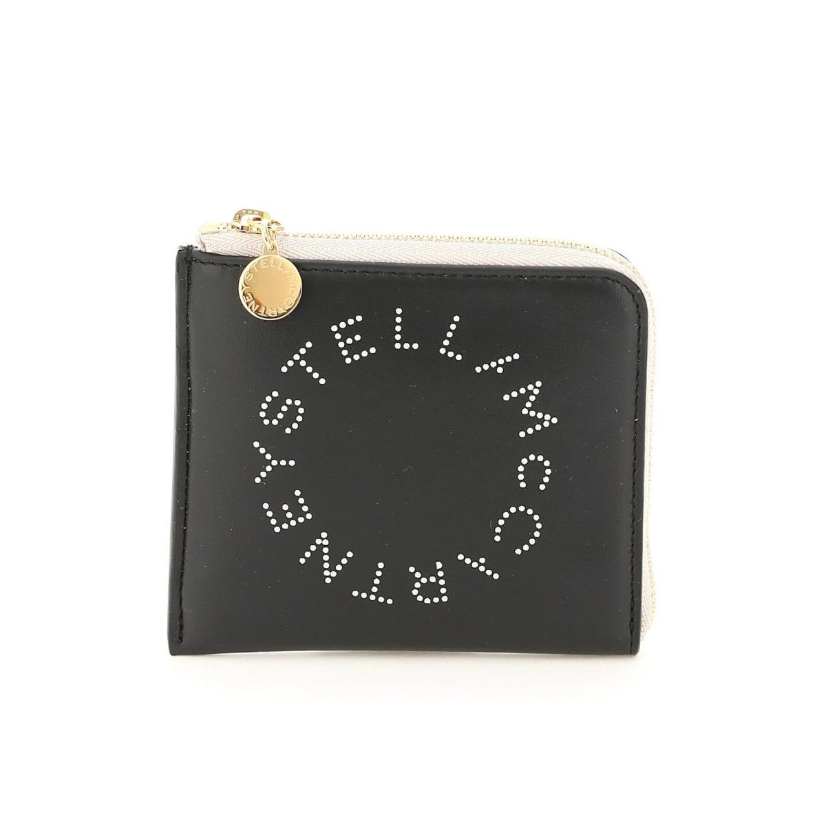 Stella Mccartney Two-tone Cardholder with Logo Wallet