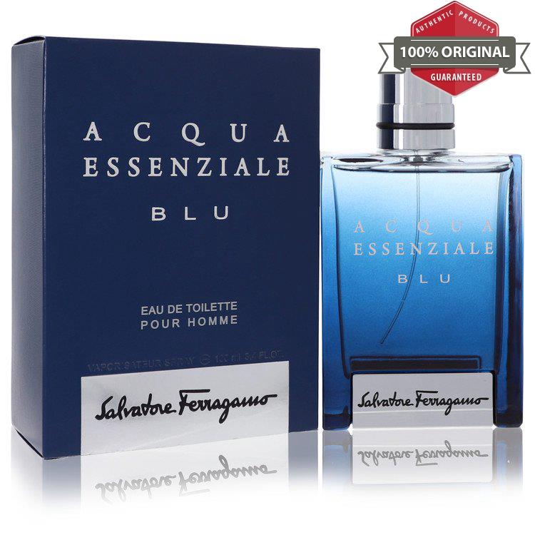 Salvatore Ferragamo Acqua Essenziale Blu Cologne 3.4 oz / 1.7 oz Edt Spray For Men