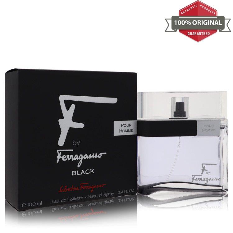 F Black Cologne 3.4 oz Edt Spray For Men by Salvatore Ferragamo