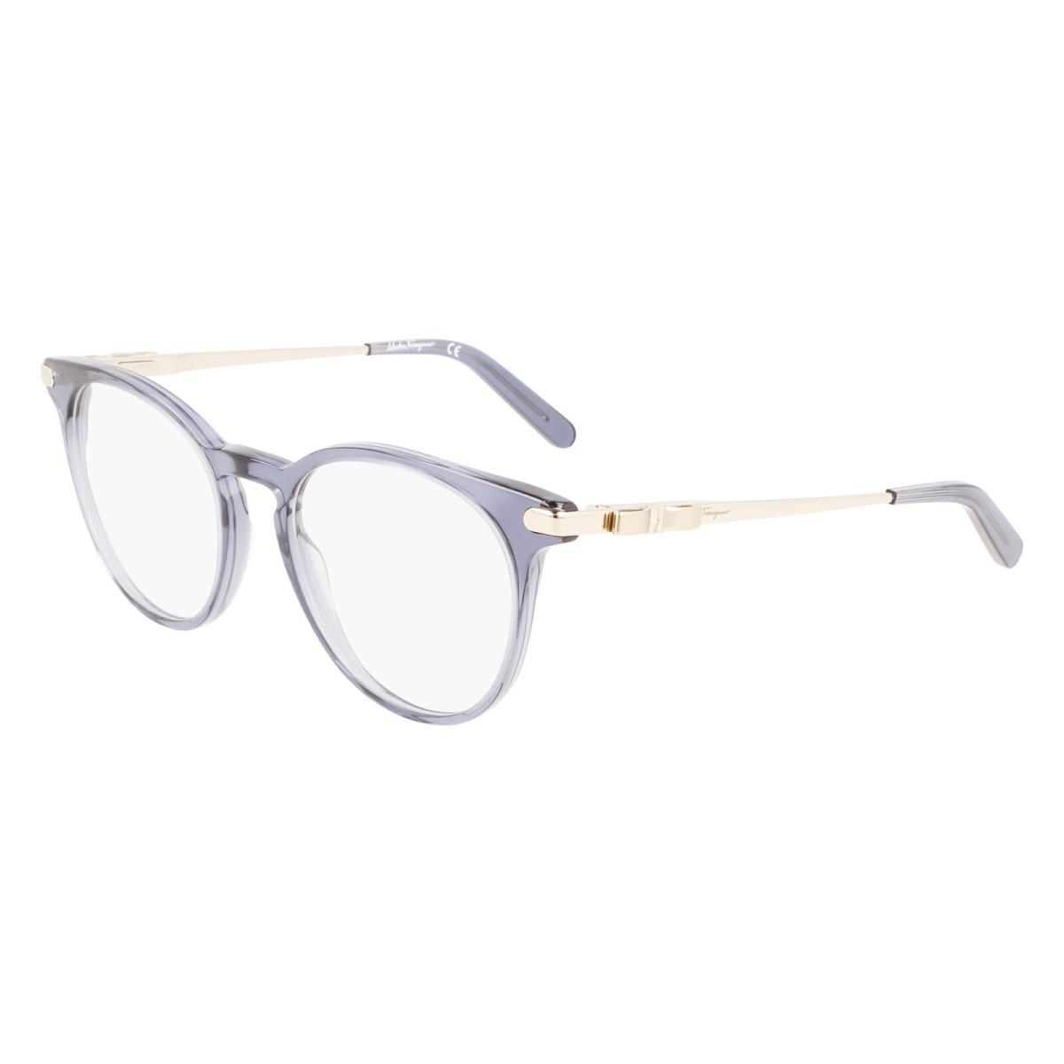 Salvatore Ferragamo SF2927-432-5018 Transparent Blue Eyeglasses