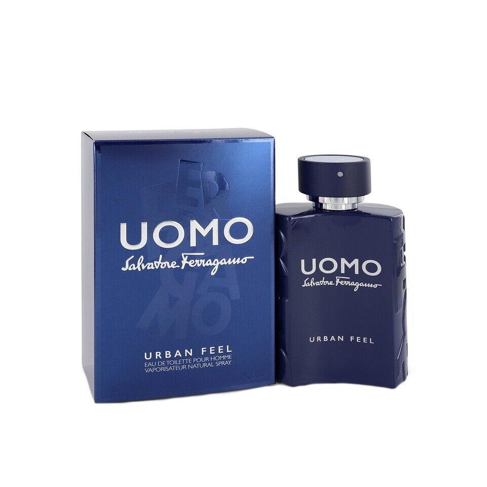 Uomo Urban Feel Salvatore Ferragamo 3.4 oz / 100 ml Eau De Toilette For Men