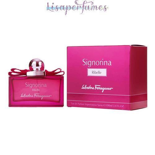 Signorina Ribelle by Salvatore Ferragamo For Women 3.4oz Eau De Parfum Spray