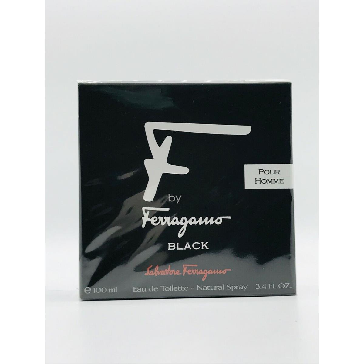 Ferragamo F Black Men Cologne Spray 3.4 oz