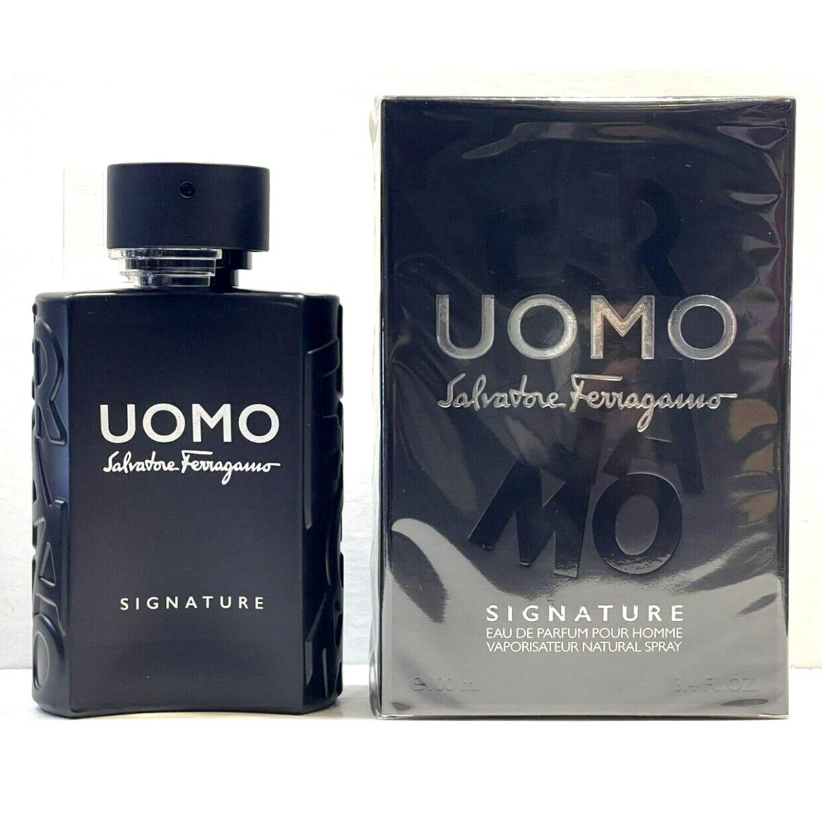 Uomo Signature by Salvatore Ferragamo 3.4oz 100ml Edp Spray For Men