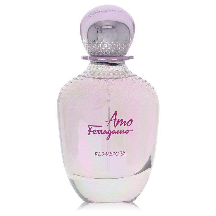 Amo Flowerful by Salvatore Ferragamo Eau De Toilette Spray Tester 3.4 oz