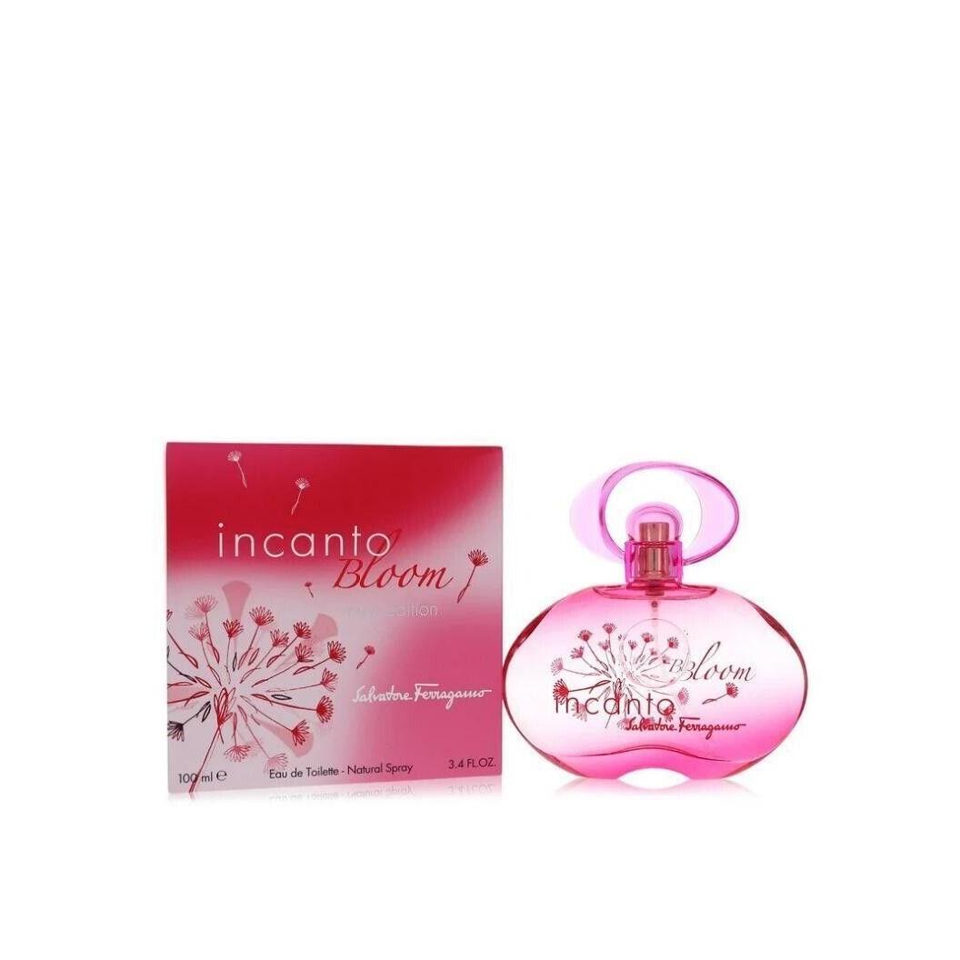 Incanto Bloom by Salvatore Ferragamo 3.4 Oz Eau De Toilette Spray For Women