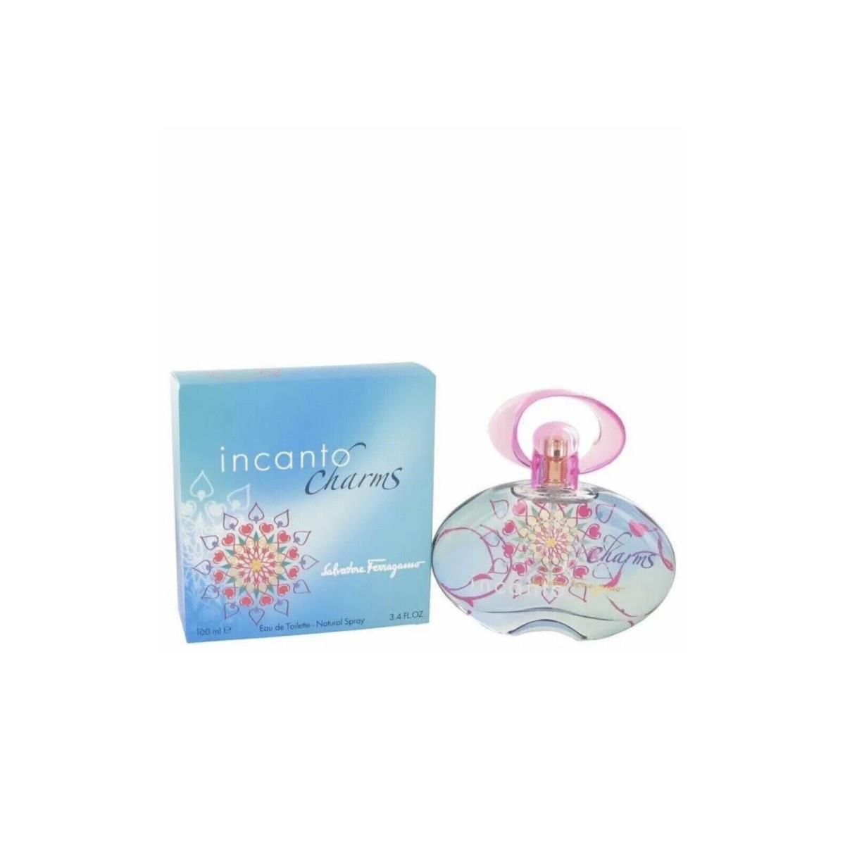 Incanto Charms by Salvatore Ferragamo Eau De Toilette Spray 3.4 oz For Women