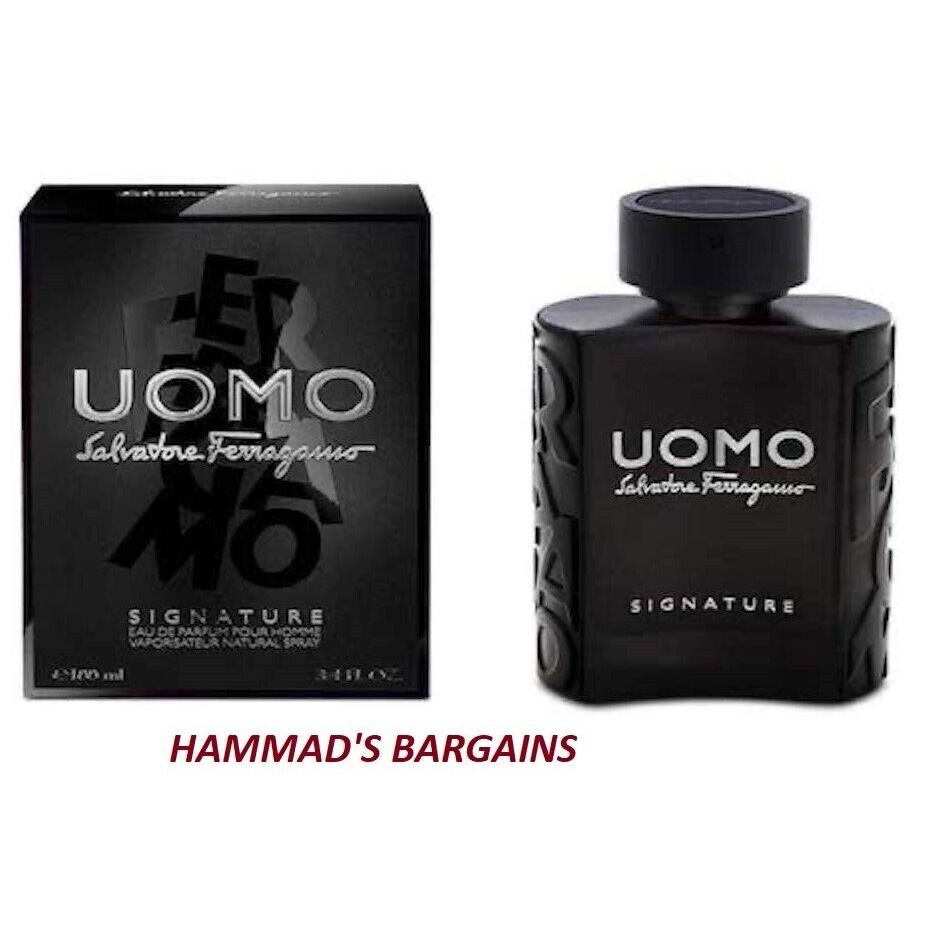 Uomo Signature BY Salvatore Ferragamo Edp 3.4 OZ / 100 ML For Men