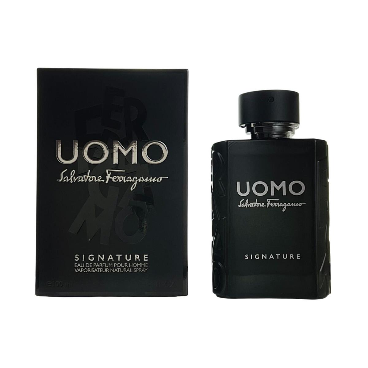 Salvatore Ferragamo Uomo Signature Edp For Men - 3.4 oz / 100 ml - Spray