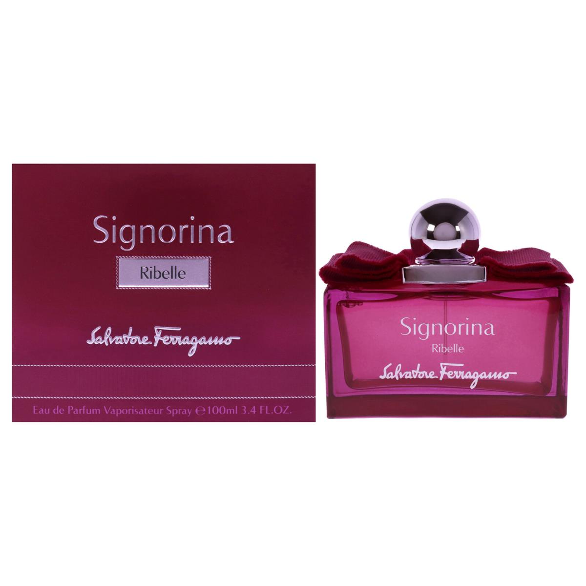 Signorina Ribelle by Salvatore Ferragamo For Women - 3.4 oz Edp Spray