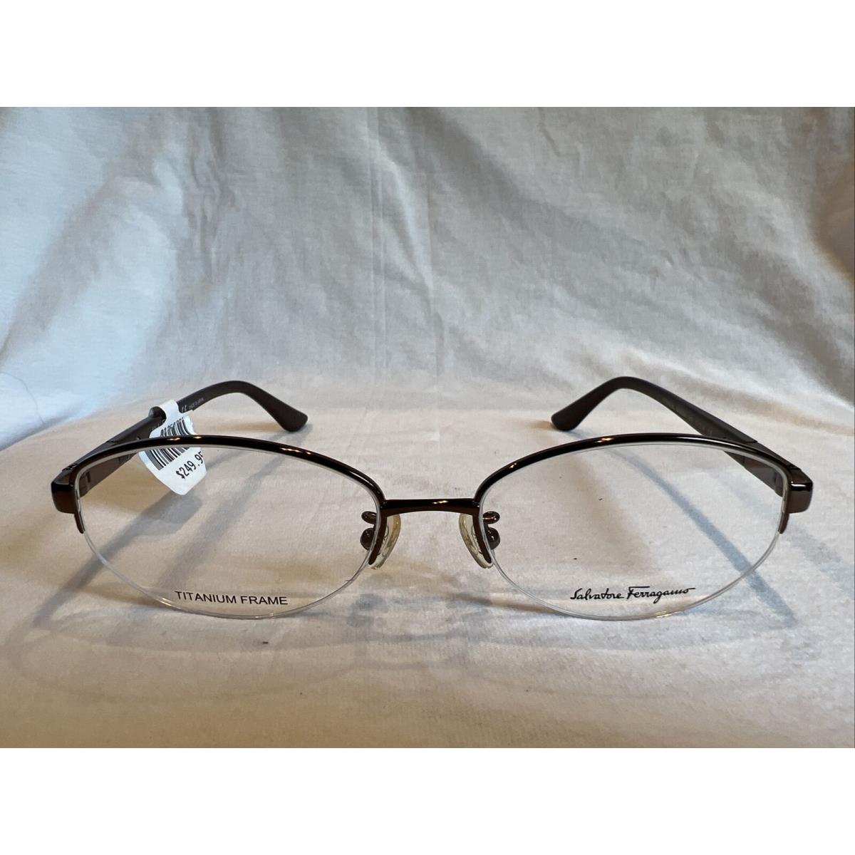 Salvatore Ferragamo Titanium SF2522A 210 52 16-135 Eyeglasses Frames