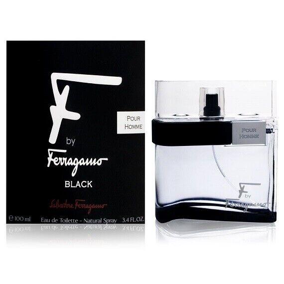 F BY Ferragamo Black Salvatore Ferragamo 3.4 oz / 100 ml Edt Men Cologne