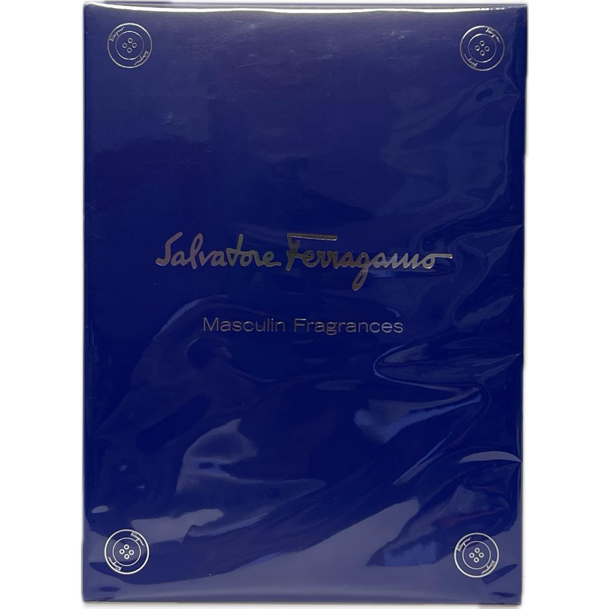 Salvatore Ferragamo 5-piece Mini Set Eau De Toilette For Men Made in Italy