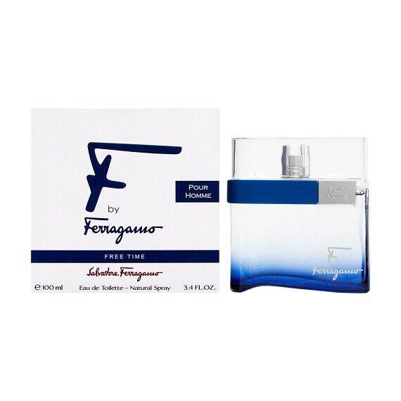 F BY Ferragamo Free Time Salvatore Ferragamo 3.4 oz / 100 ml Edt Men Cologne