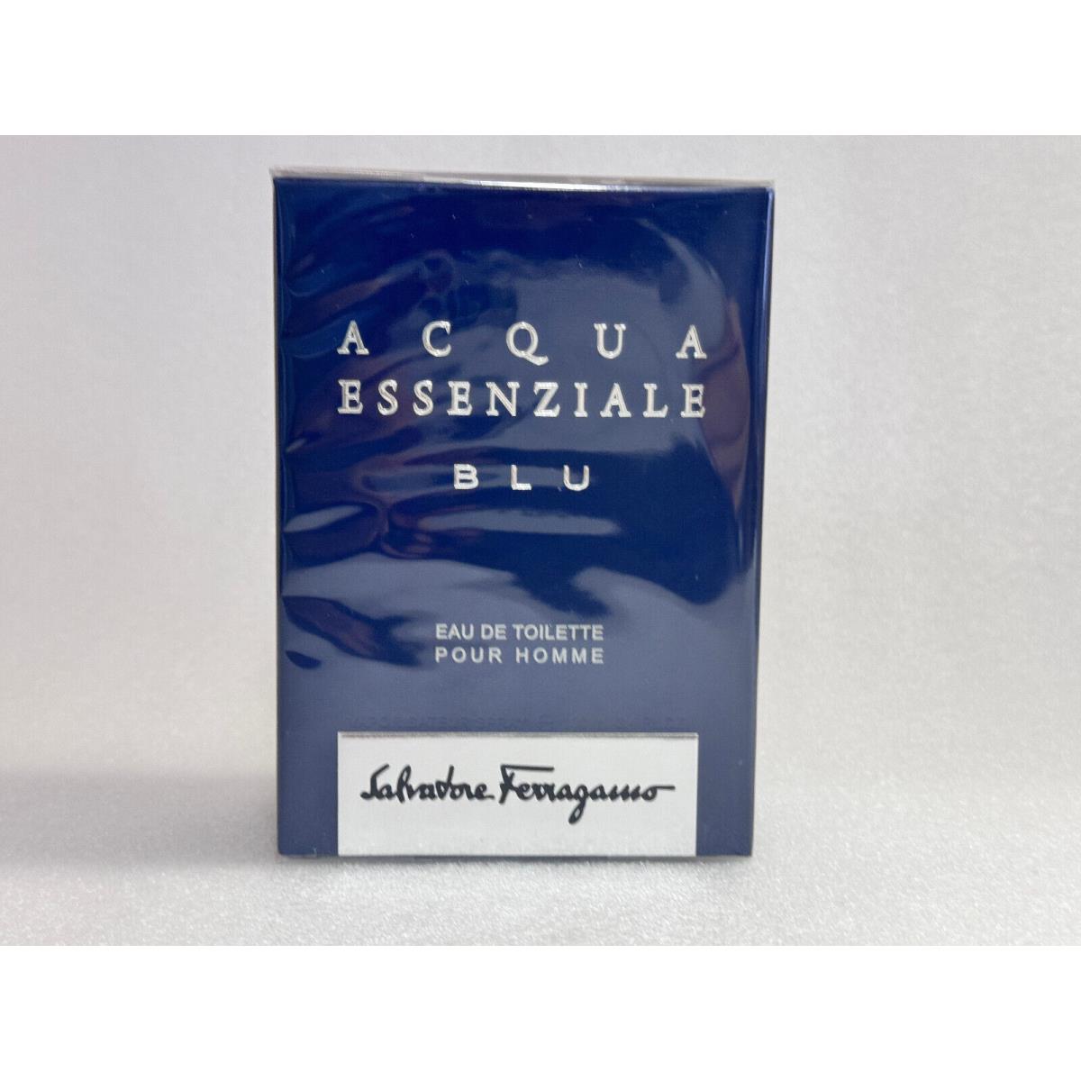 Salvatore Ferragamo Acqua Essenziale Blu Pour Homme 3.4 oz Eau De Toilette Spray