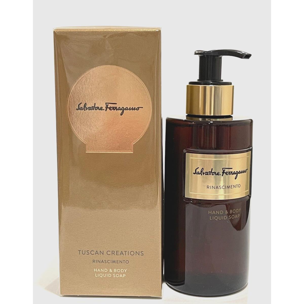 Salvatore Ferragamo Tuscan Creations Rinascimento Hand Body Liquid Soap 8.4 oz