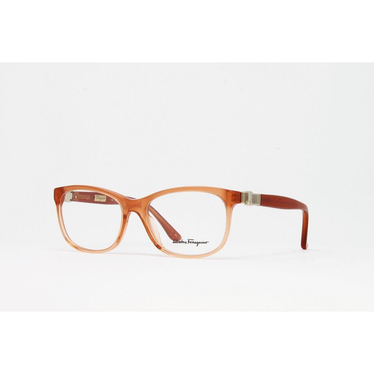 Salvatore Ferragamo Women`s Eyeglasses SF2614 811 Orange Gradient 52mm