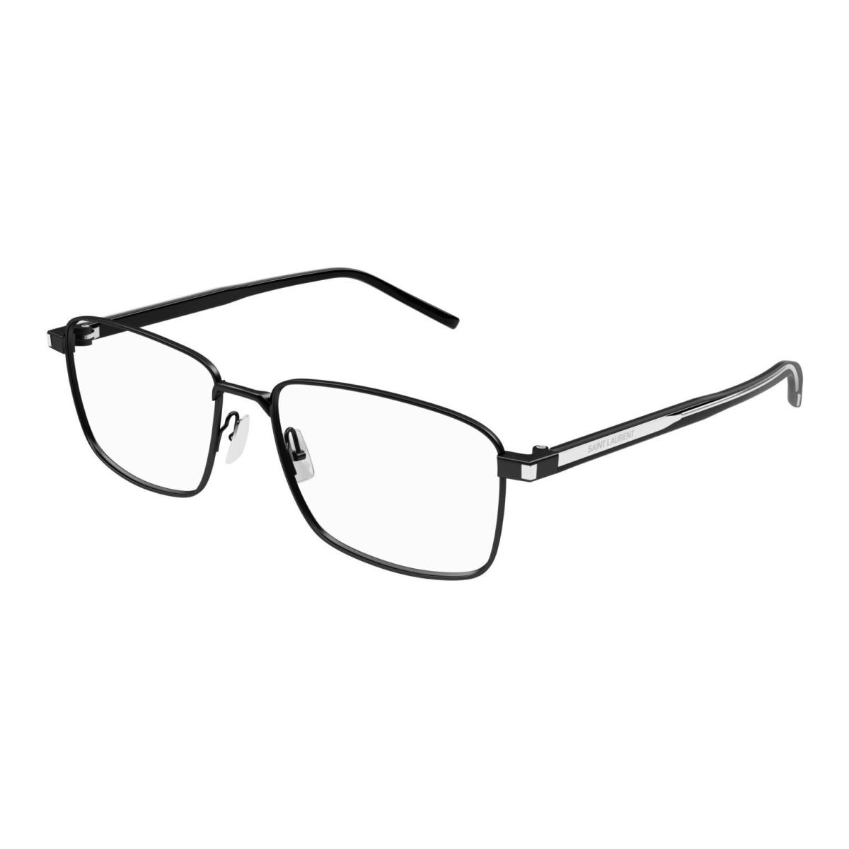 Yves Saint Laurent SL-666-003 Black Crystal Eyeglasses