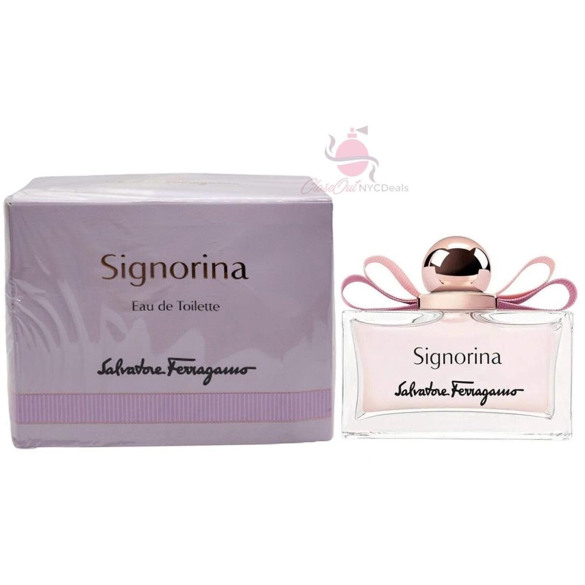 Salvatore Ferragamo Signorina 3.4 oz / 100 ML Edt Spray For Women