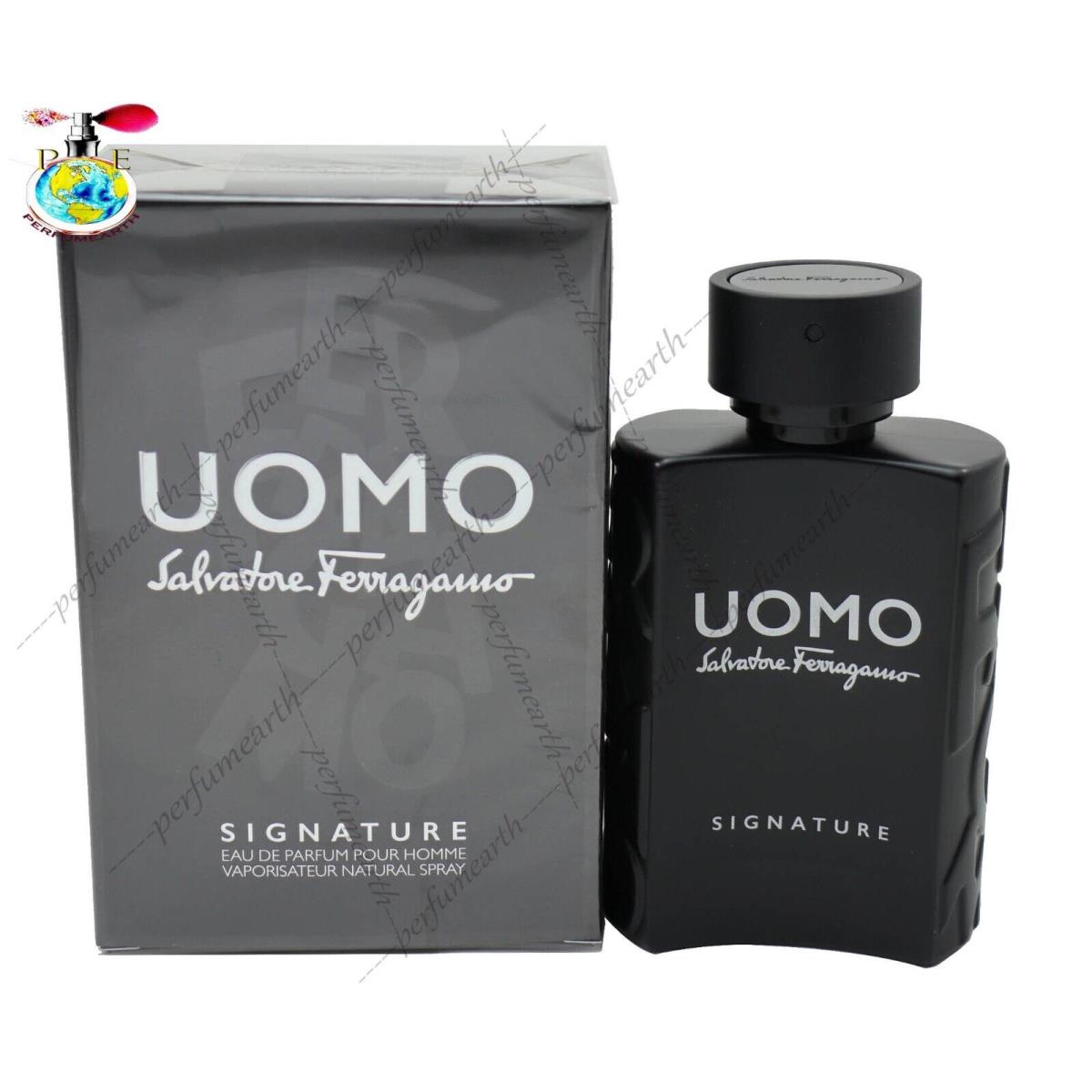 Uomo Signature By Salvatore Ferragamo 3.3/3.4oz. Edt Spray For Men