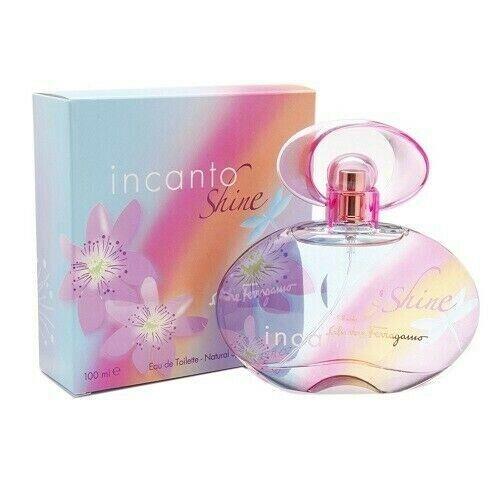 Incanto Shine by Salvatore Ferragamo Eau De Toilette Spray 3.4 oz For Women