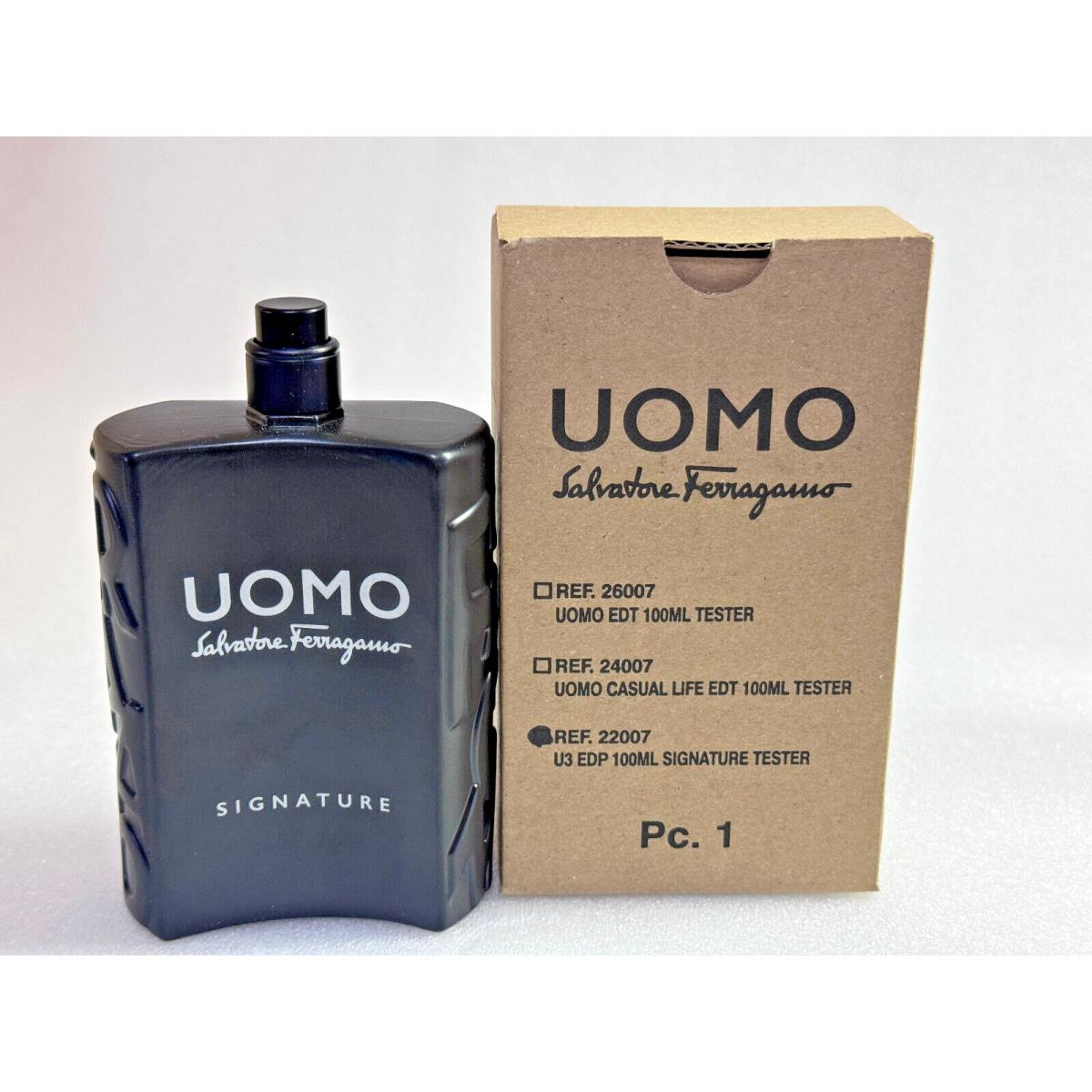 Salvatore Ferragamo Uomo Signature 3.4 oz Eau De Parfum Spray Sample