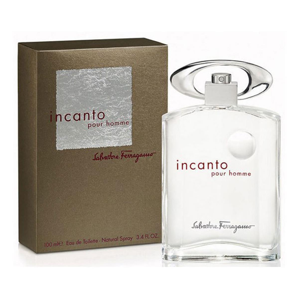 Incanto Pour Homme By Salvatore Ferragamo 3.4/3.3 Edt Spray