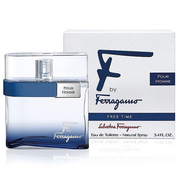 F by Ferragamo Free Time Salvatore Ferragamo Men 3.4 oz Eau de Toilette Spray