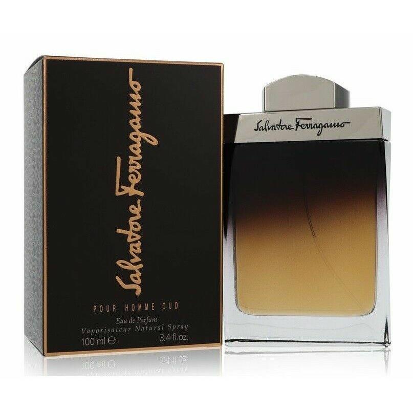 Salvatore Ferragamo Oud Men 3.4 oz 100 ml Eau De Parfum Spray