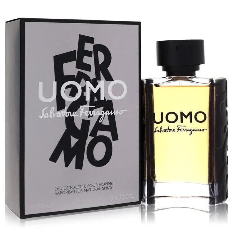 Ferragamo Uomo By Salvatore Ferragamo 3.4oz 100ml Edt Spray For Men