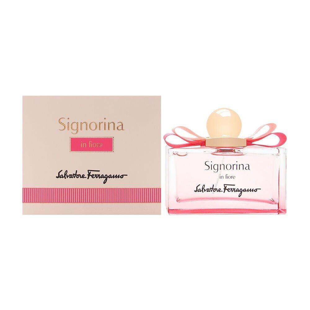 Salvatore Ferragamo Signorina In Fiore 3.4 Oz 100ml Edt Spray For Women Box