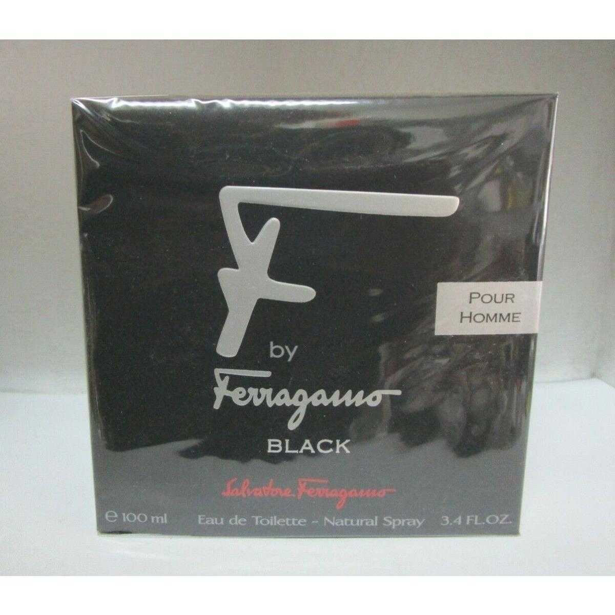 F By Salvatore Ferragamo Black Pour Homme 3.4 oz Eau De Toilette Spray