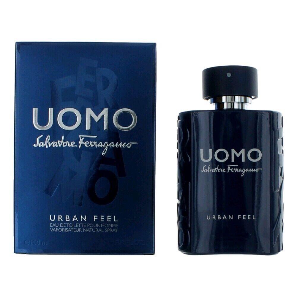 Ferragamo Uomo Urban Feel 3.4 OZ Eau DE Toilette Spray Men Cologne 100ML