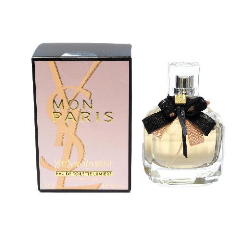 Ysl Mon Paris Yves Saint Laurent Eau de Toilette Spray Lumiere 1.6 oz 50ML Women