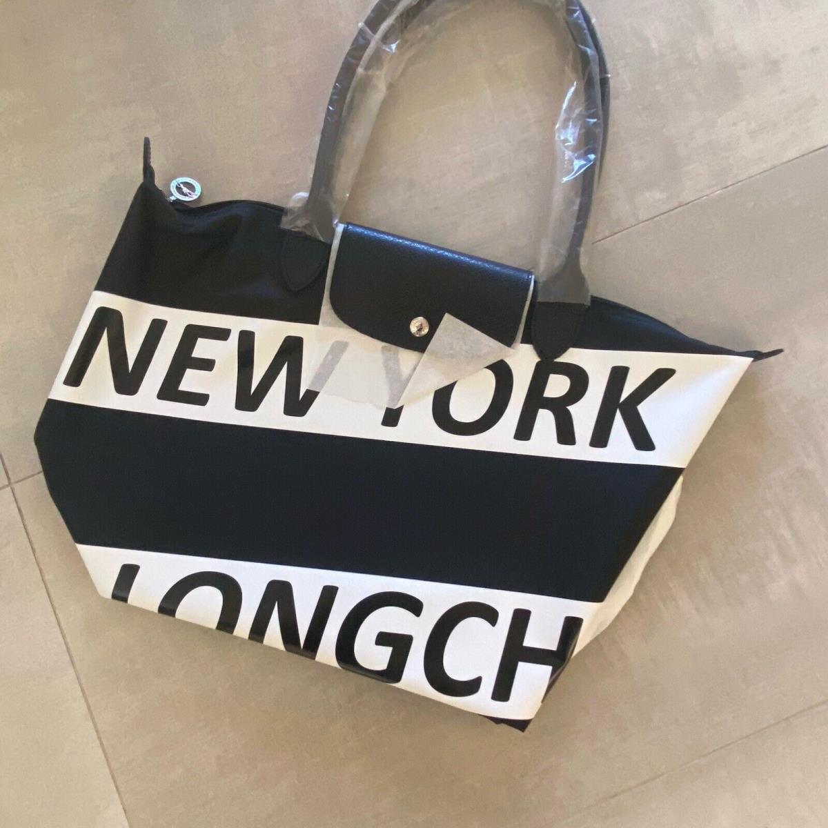 Longchamp Le Pliage York Shoulder Bag Tote Shopper Limited Ed Large