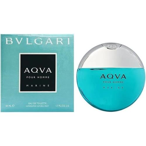 Bvlgari Aqva Marine 1.7 Eau DE Toilette Spray Mens Cologne 50 ML Bulgari