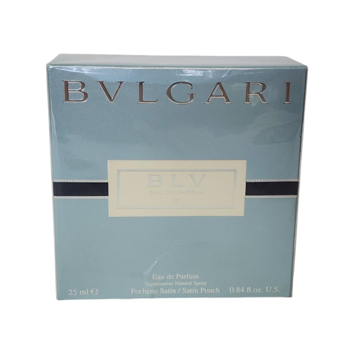 Bvlgari Blv II Perfume W 0.84 oz 25 ml e Eau De Parfum Spray