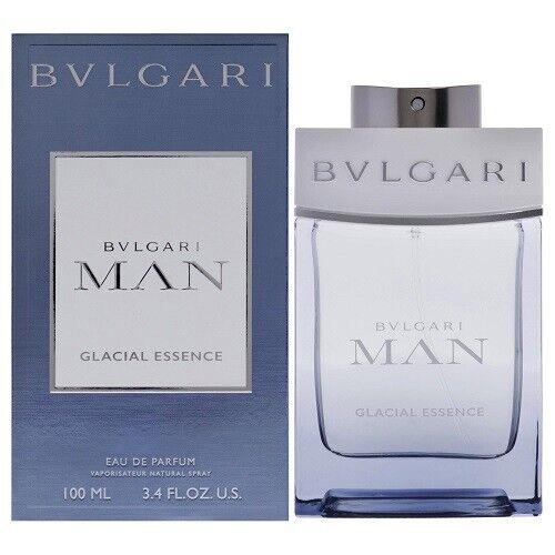 Bvlgari Man Glacial Essence 3.4 Oz. 100ml Eau de Parfum Men