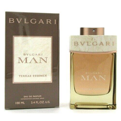 Bvlgari Man Terrae Essence 3.4 Oz. 100ml Eau de Parfum Men