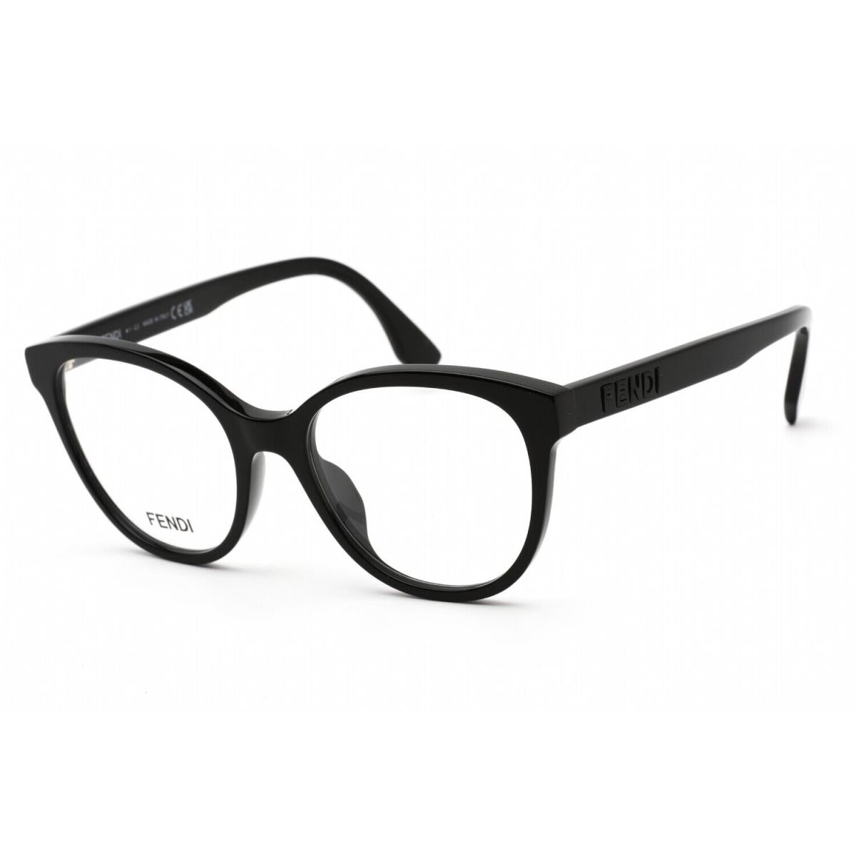 Fendi FE50024I 001 Eyeglasses Black Frame 52mm