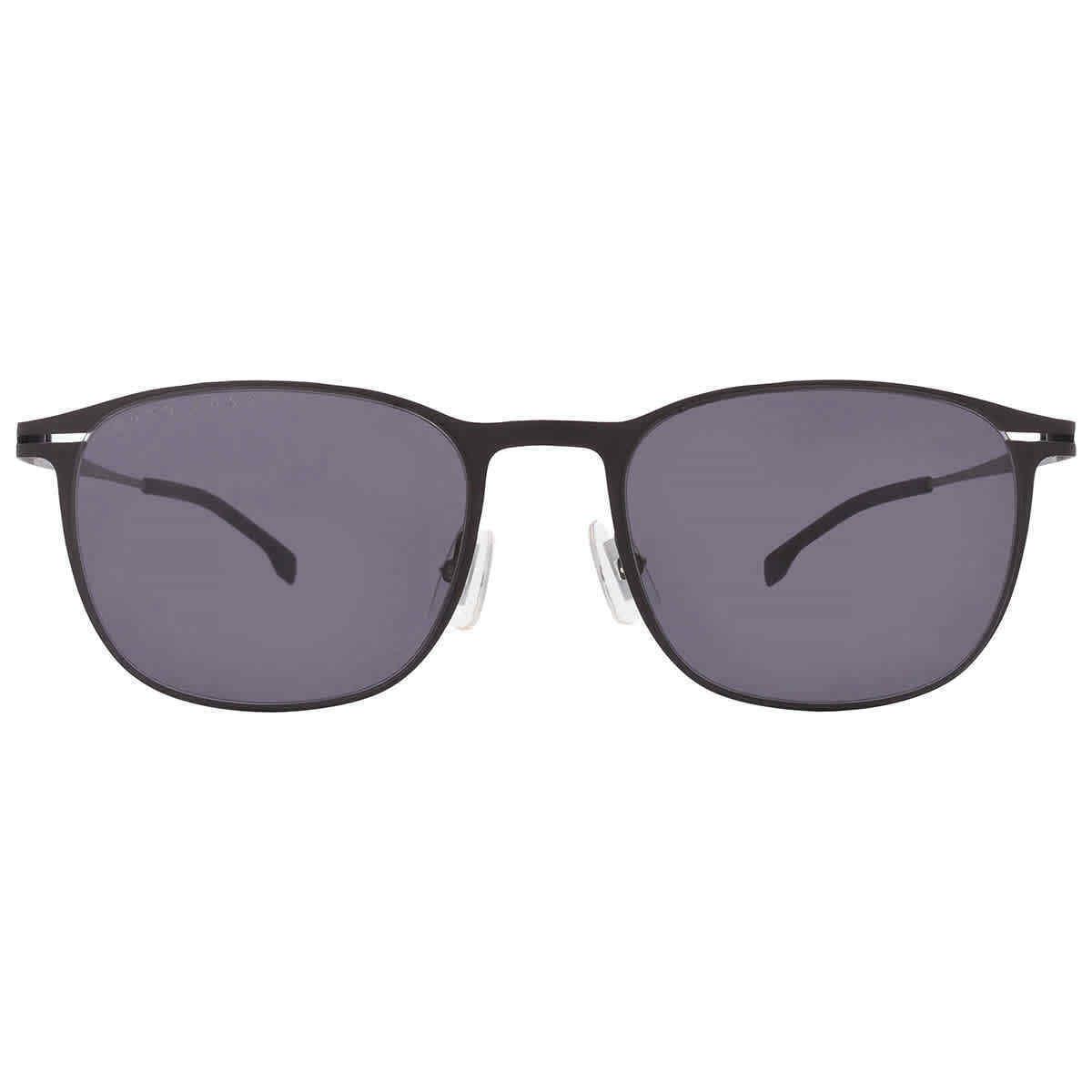 Hugo Boss Grey Shield Men`s Sunglasses Boss 1247/S 0TI7 54 Boss 1247/S 0TI7 54