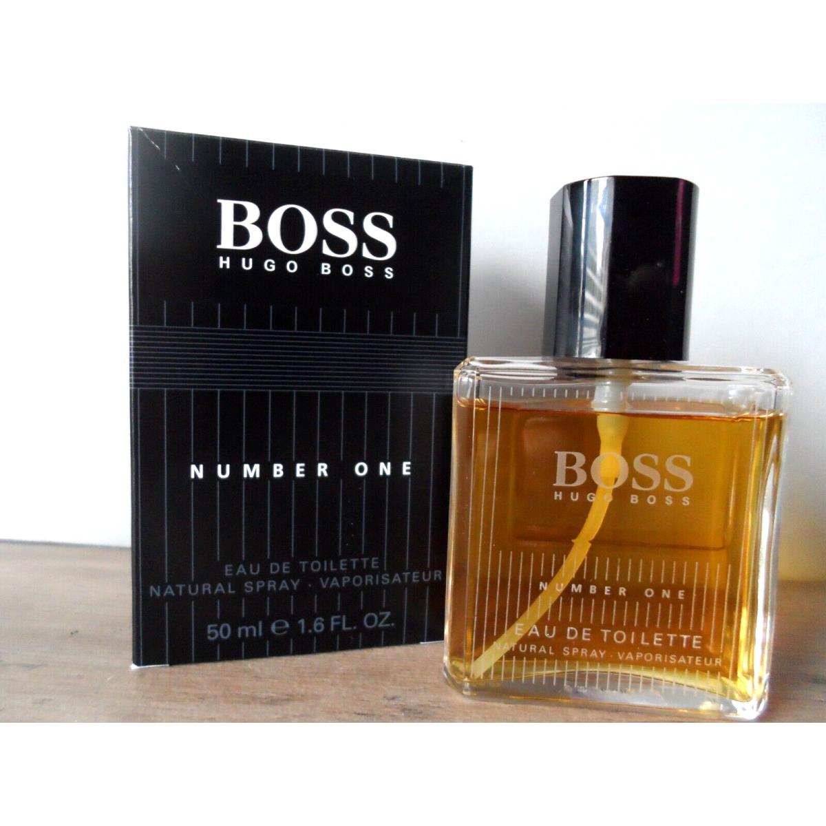 Boss Number One Hugo Boss Edt Spray 1.6 oz / 50 ml Vintage Boxed