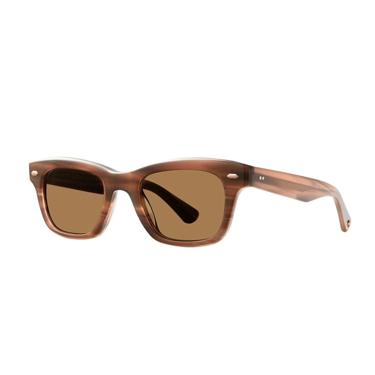 Garrett Leight Grove Sun Sequoia Tortoise/marigold Sqt/mag Sunglasses