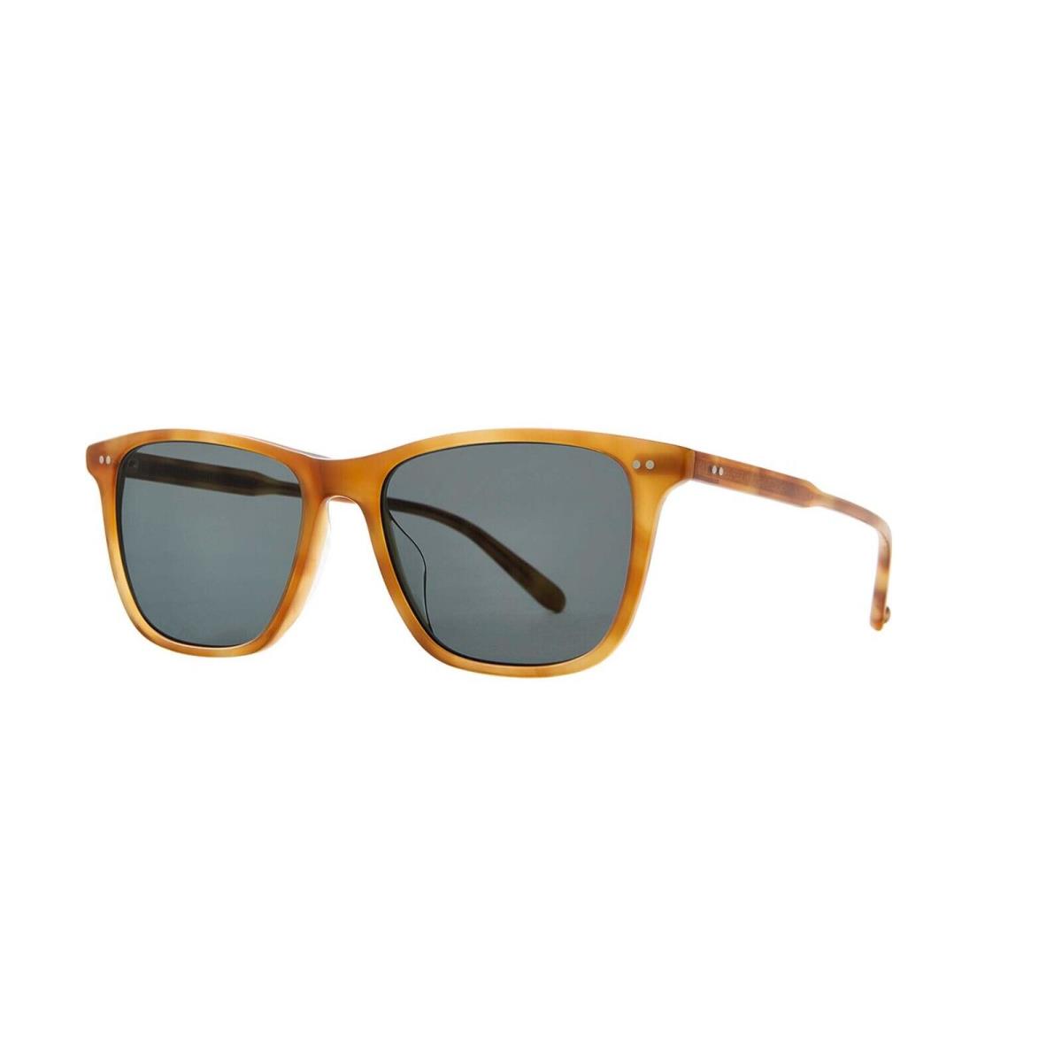 Garrett Leight Hayes Sun Ember Tortoise/blue Smoke Polarized Emt/pbs Sunglasses