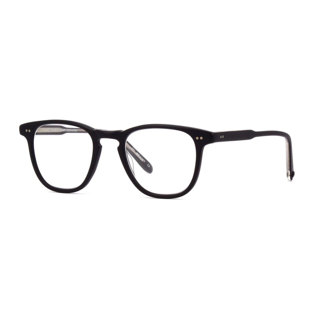 Garrett Leight Brooks Matte Black Mbk Eyeglasses