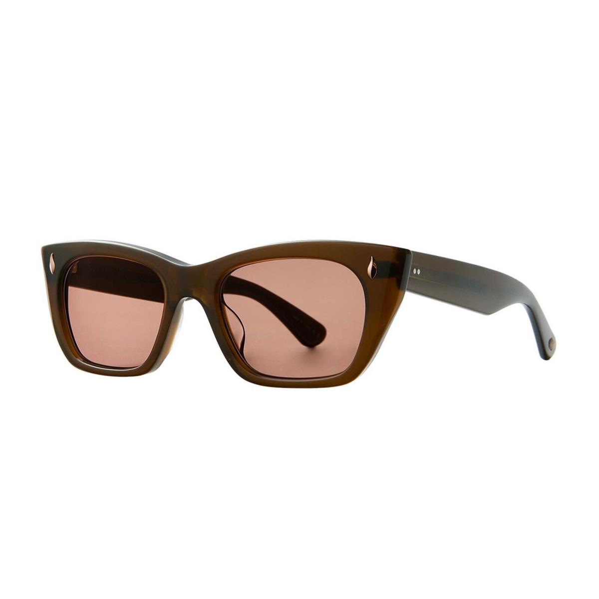 Garrett Leight Webster Sun Mudstone/brown Msto/bor Sunglasses