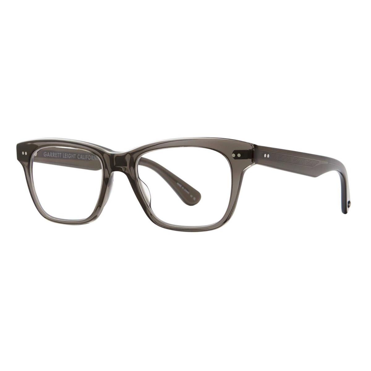 Garrett Leight Buchanan Black Glass Blgl Eyeglasses