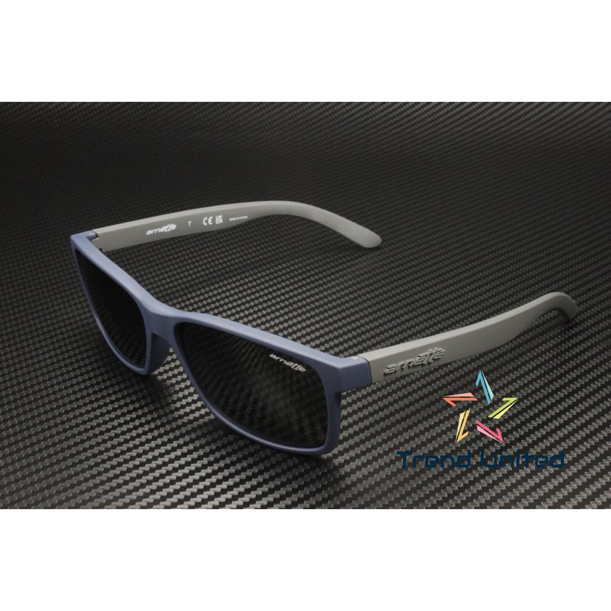 Arnette AN4185 218887 Rubber Navy Dark Grey 59 mm Men`s Sunglasses